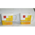 New Promotional Square Shaped Porcelain Mug